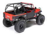 Axial 1/10 Scx10 Iii Jeep Cj-7 4X4 Rtr Rock Crawler, Red