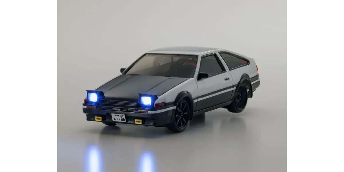Kyosho First Mini-Z 1:28 Toyota Sprinter Trueno Ae86 Wh/Bk