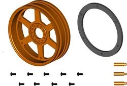 Anderson Alum Rear Wheel WZ Weight - M5 Race