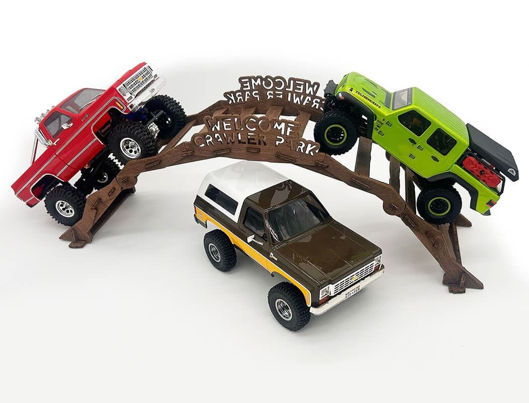 Crawler Park Welcome Bridge 1/18 & 1/24 Rc Crawler Park