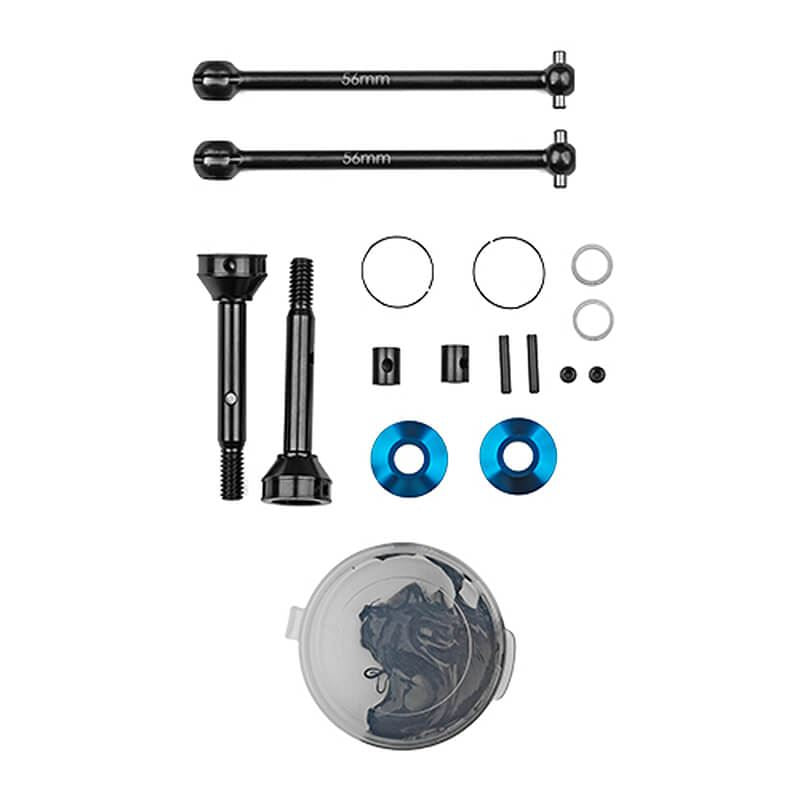 Team Associated Rc10 Cva Set 3/16  Axle, 56Mm