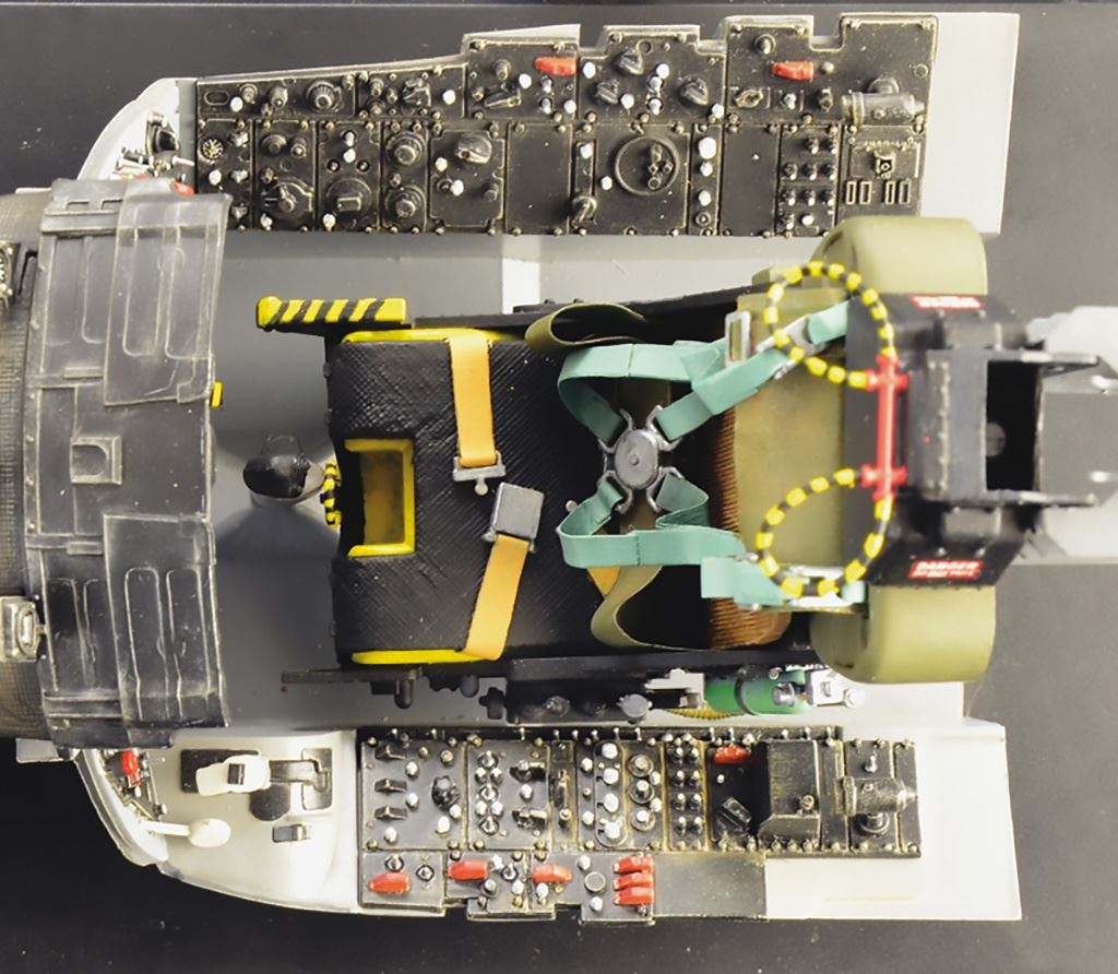 Italeri 1/12 F104G Cockpit