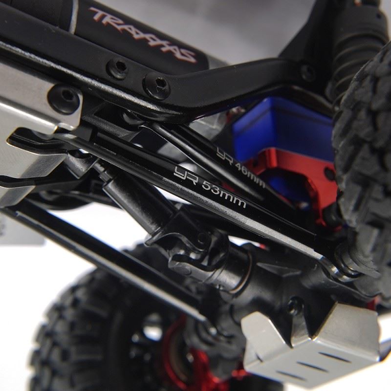 Yeah Racing Aluminum Essential Conversion Kit Gun Metal For Axial 1/18 UTB18 Capra