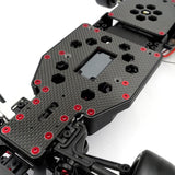 Yeah Racing Graphite 2.5Mm Chassis For Kyosho Fazer D2 Fzd2