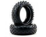 Schumacher Mini Spike 2 Front Buggy Tyres - Yellow - 1 Pair