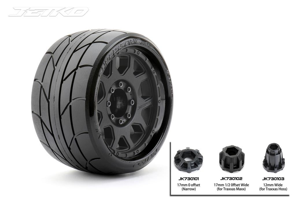 Jetko Ex Super Sonic Lp Belted 3.8In Black Wheel Maxx 17Mm (2)