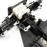 Yeah Racing Aluminum & Carbon Essential Conversion Kit Black For Yokomo Super Dog Fighter Works 91