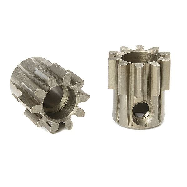 Corally M1.0 Pinion Short Hardened Steel 10 Teeth Shaft Dia. 5mm