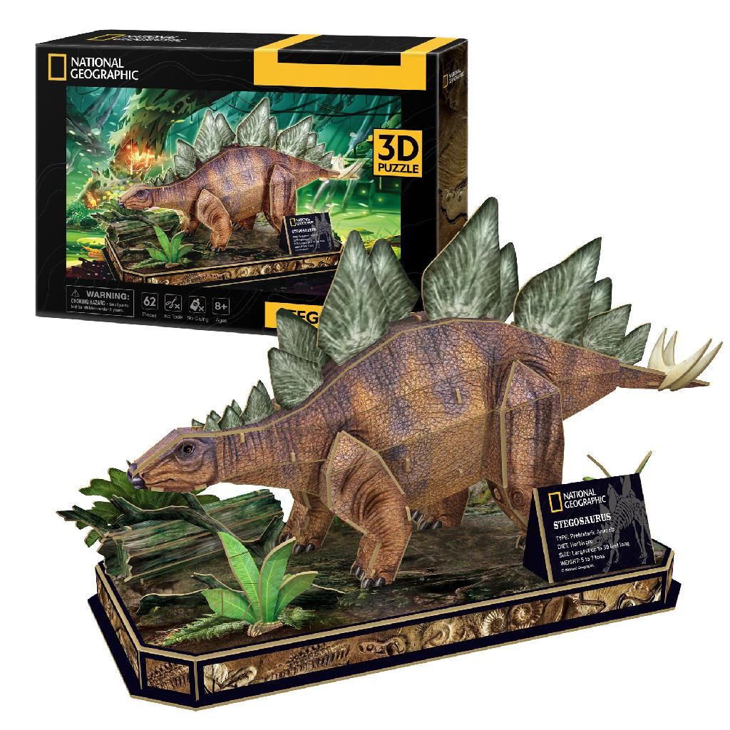 Cubicfun Stegosaurus (62 Pieces)