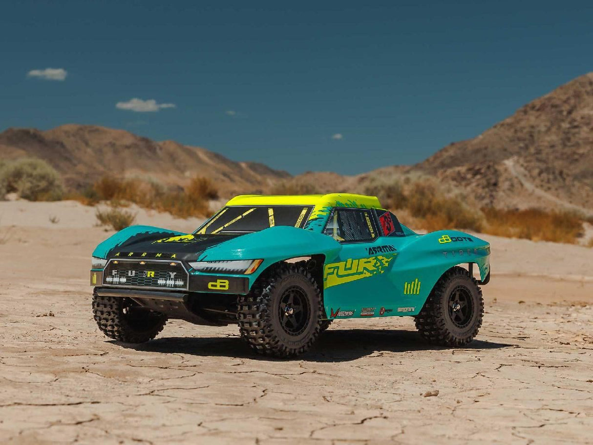 Arrma 1/10 Fury 223S Blx 4X2 Sct Rtr With Dsc Green