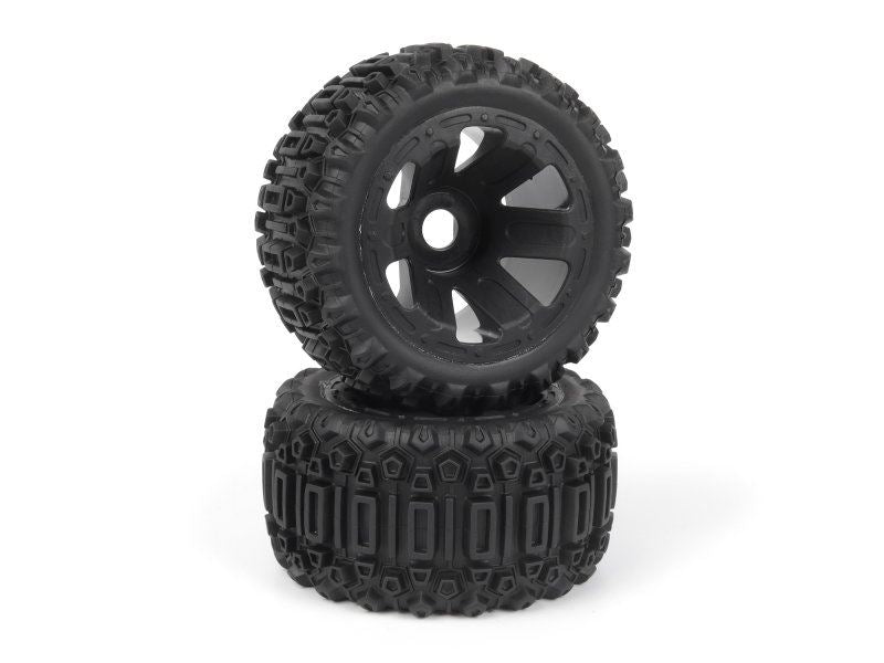 Assembled Wheel & Tyre Set (Tpr/2Pcs)