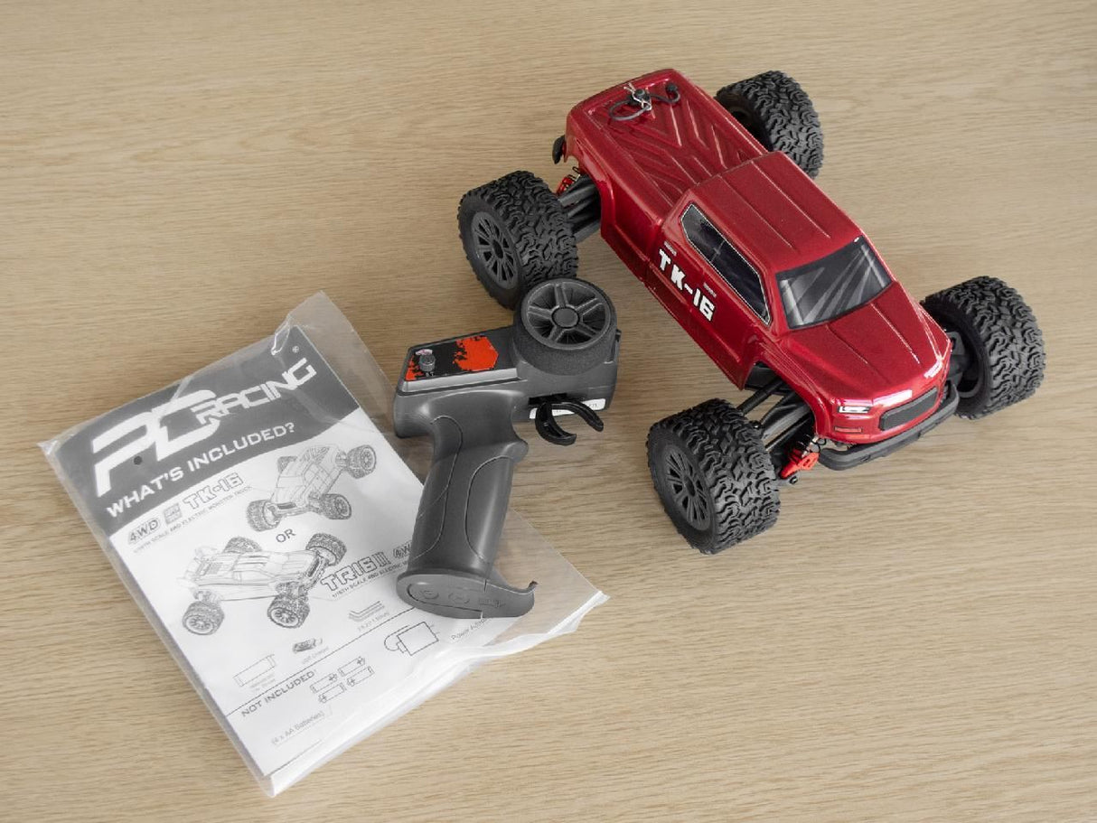 Pd Racing Tk-16 Brushed Rc Truck (Red)