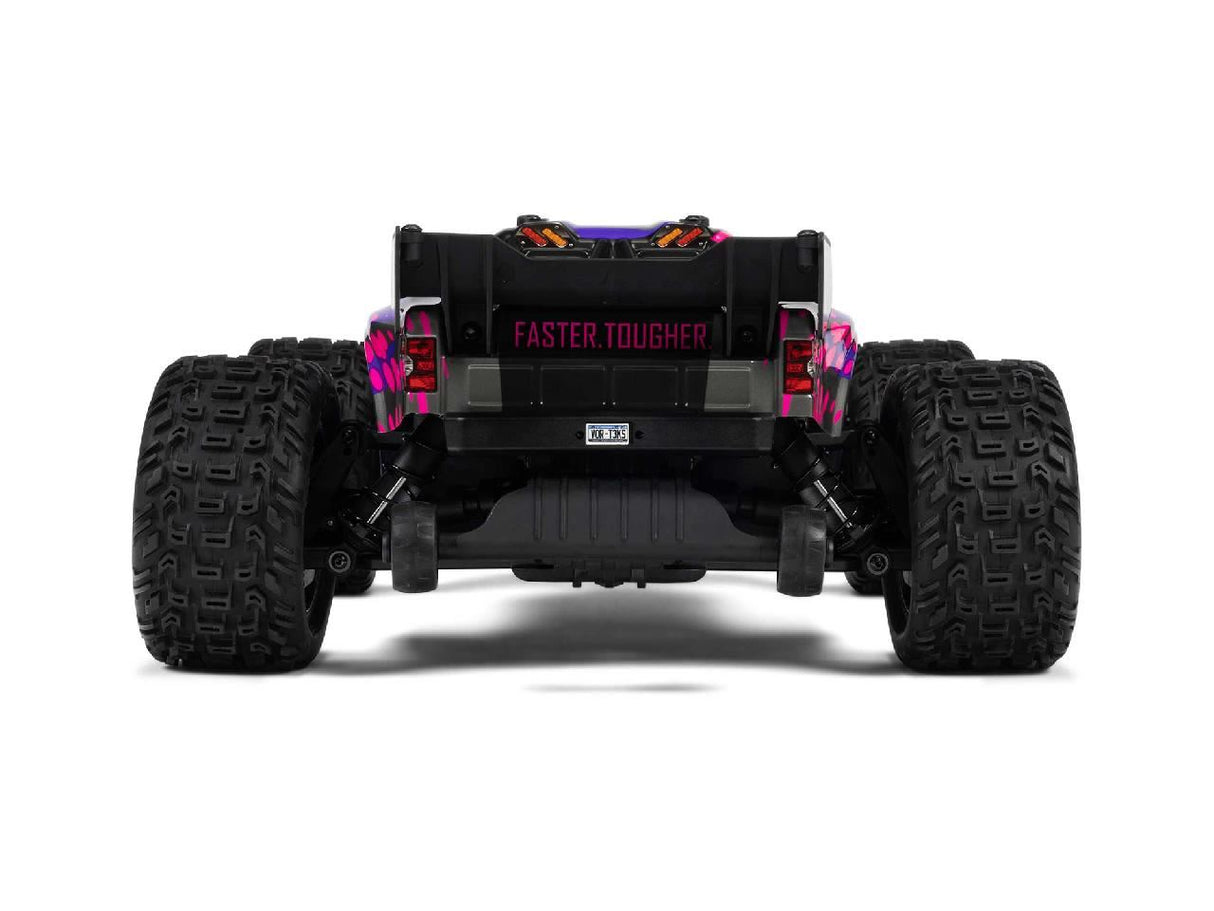 Arrma 1/10 Vorteks 223S Blx 4X4 Stadium Truck Rtr With Dsc Purple