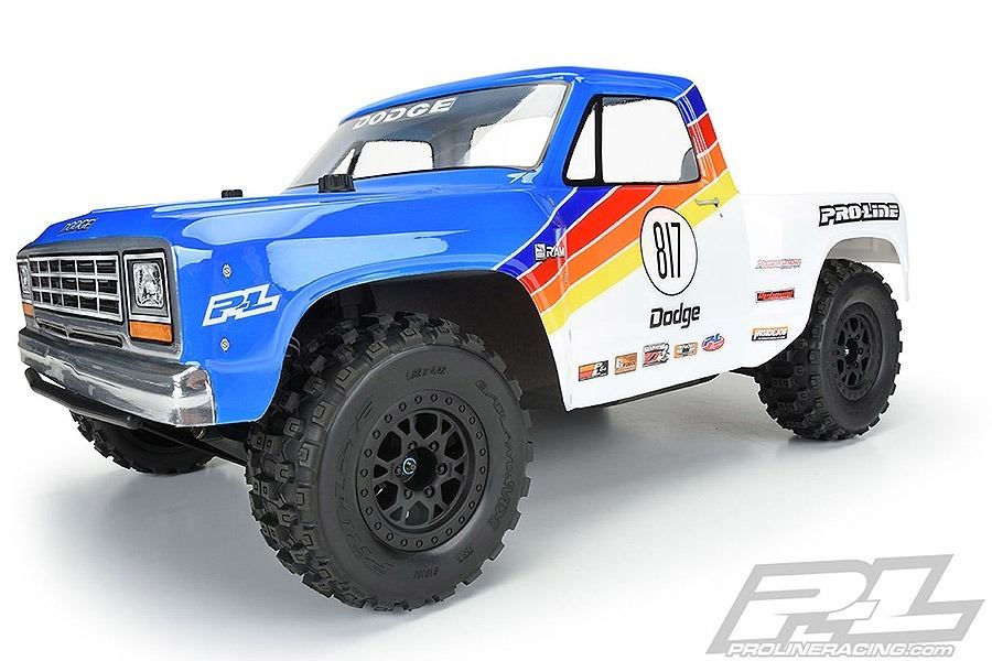 Proline 1984 Dodge Ram 1500 Race Sc Clear Body (Use Ext.)