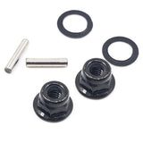 Yeah Racing HD Tool Steel Front Universal Drive Shafts for Traxxas 1/10 Slash Stampede 4X4 Red