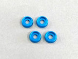 M3 Flat Head Washer (4) Light Blue