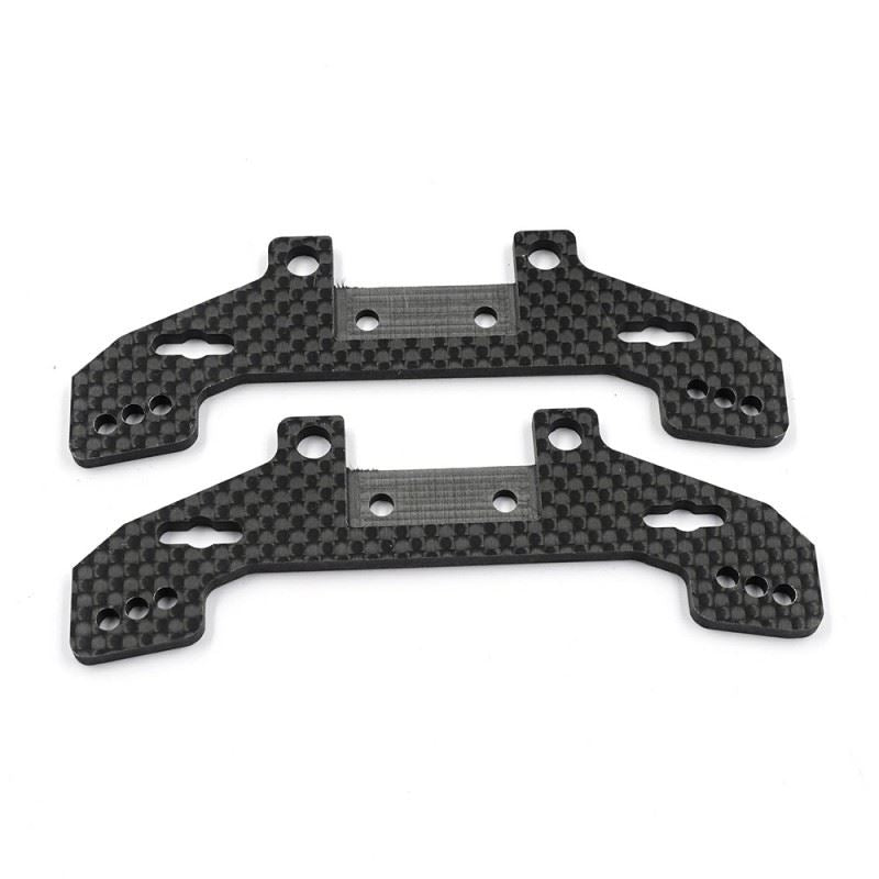 Yeah Racing Graphite Rally Shock Tower Set For Tamiya Tt02