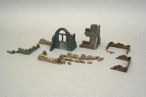 Italeri 1/72 Accessories And Ruins