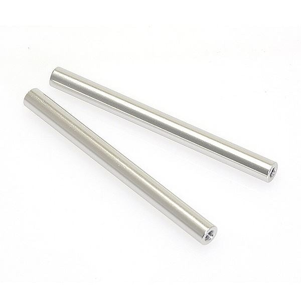 CEN RACING M3X69MM THREADED ALUMINUM LINK (SILVER ANODIZED) , 2PCS