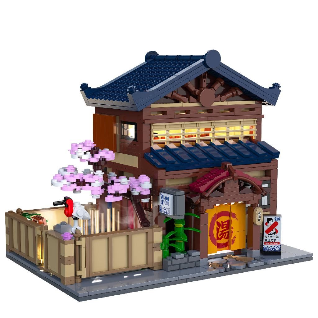 Cada Japanese Sento Bathhouse - 1249 Pcs
