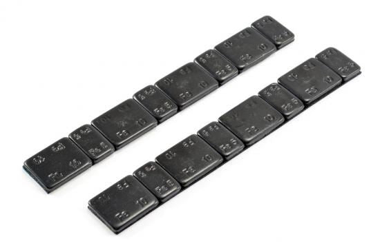 CENTRO BLACK CHASSIS WEIGHTS w/ADHESIVE 5G/10G X 2 STRIPS