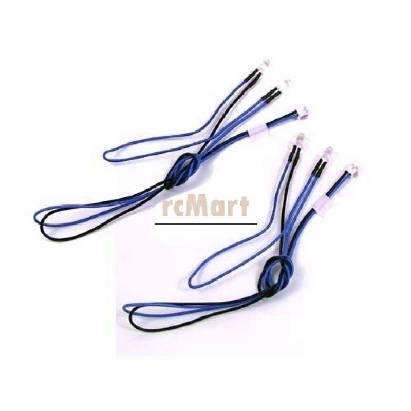 Yeah Racing 5mm Rainbow Random Light Cable 2pcs (YR Plug)