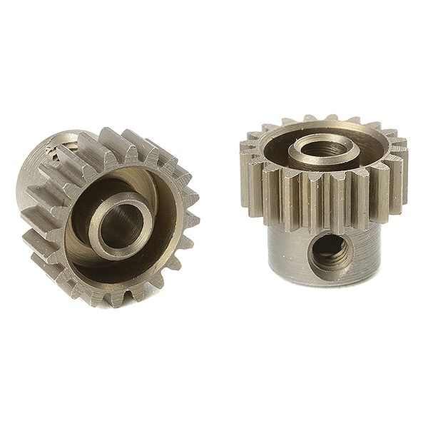 Corally 48 Dp Pinion Short Hardened Steel 20 Teeth Shaft Dia. 3.17mm