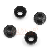Yeah Racing Aluminum Servo Washer M3 Thread 4pcs Black