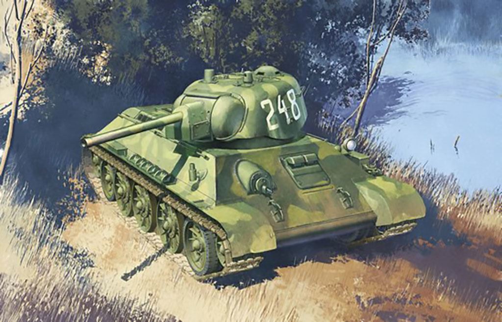 Dragon 1/35 T-34/76 Mod 1942 Formochka
