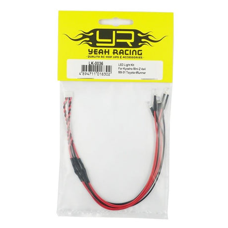 Yeah Racing LED Light Kit For Kyosho Mini-Z 4x4 MX-01 Toyota 4 Runner Jeep / Mini-Z Sports