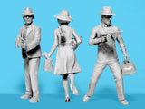 Icm 1920S Gangsters With Tommy Guns (3 Figures)