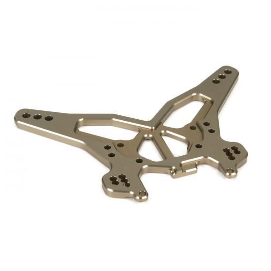 TLR Rear Shock Tower, Aluminum: 8T 3.0