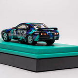 Kyosho Motn Led System 1:64 Minicar Book Nissan Skyline Gt-R Hks #87