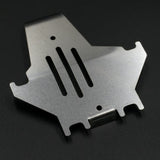 Yeah Racing Stainless Steel Skid Plate For Traxxas TRX-4 TRX-6 Silver