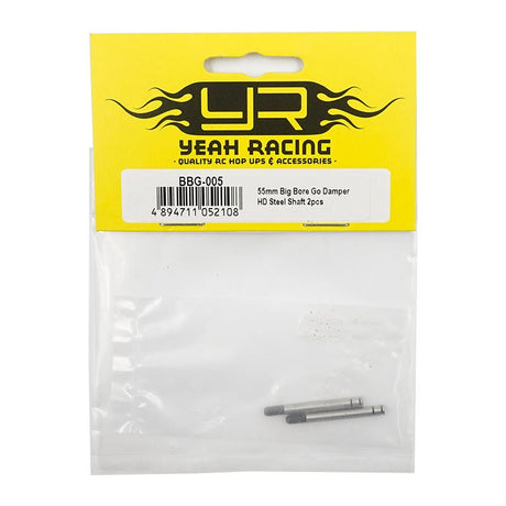 Yeah Racing 55mm Big Bore Go Damper HD Steel Shaft 2pcs