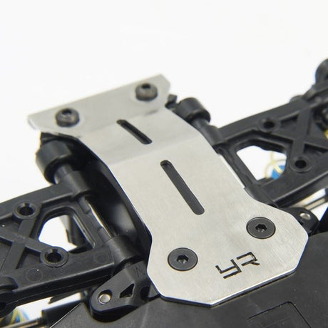 Yeah Racing Stainless Steel Chassis Protector Plate Set For Tamiya XV-02