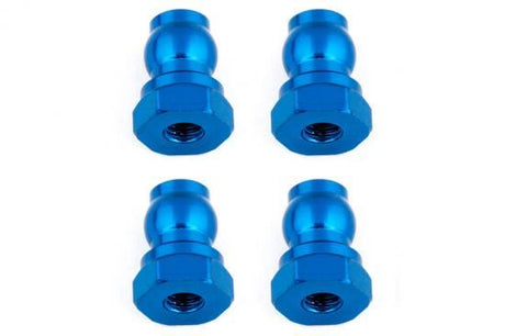 TEAM ASSOCIATED SHOCK BUSHINGS 10 MM BLUE ALUMINUM
