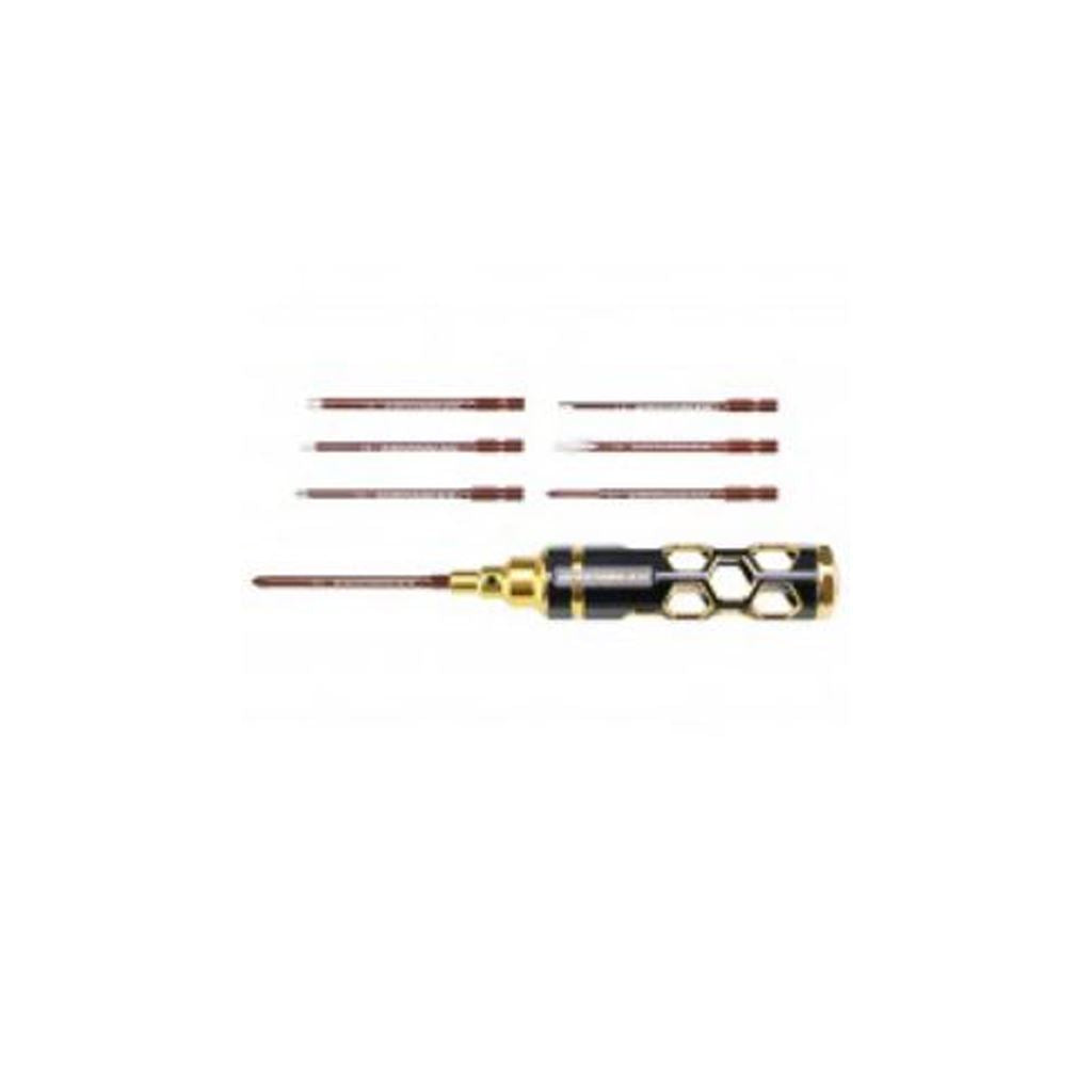 Arrowmax Universal Handle for Quick Drive Tip-Blk Golden