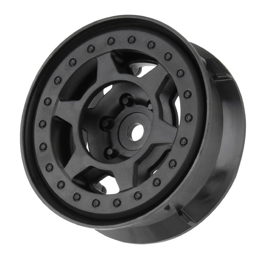Proline 1/10 Holcomb F/R 1.9In 12mm Crawler Bead-Loc Wheels (2) Black