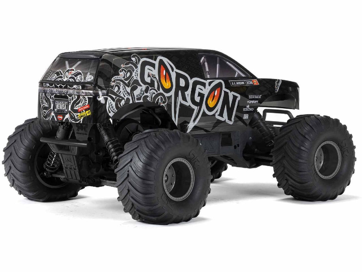 Arrma Gorgon 2wd MT 1/10 Ready-To-Assemble Kit w/8.4v/Chg Gunmetal