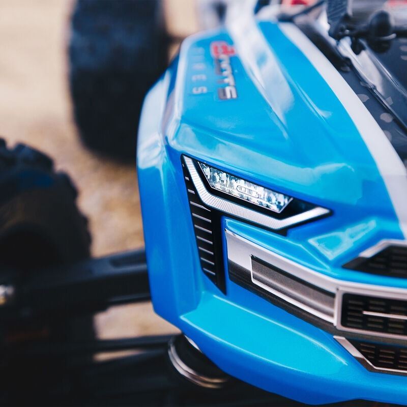 Arrma Kraton V5 6S 4WD BLX 1/8 Blue Monster Truck with Spektrum Firma - ARA8608V5T2