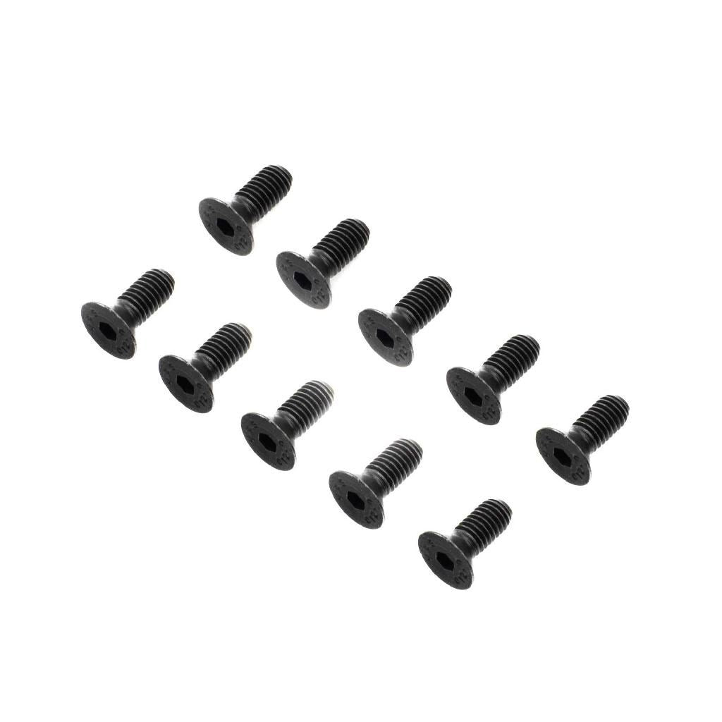 Losi Flat Head Screws, M5 X 12Mm Stl (10)