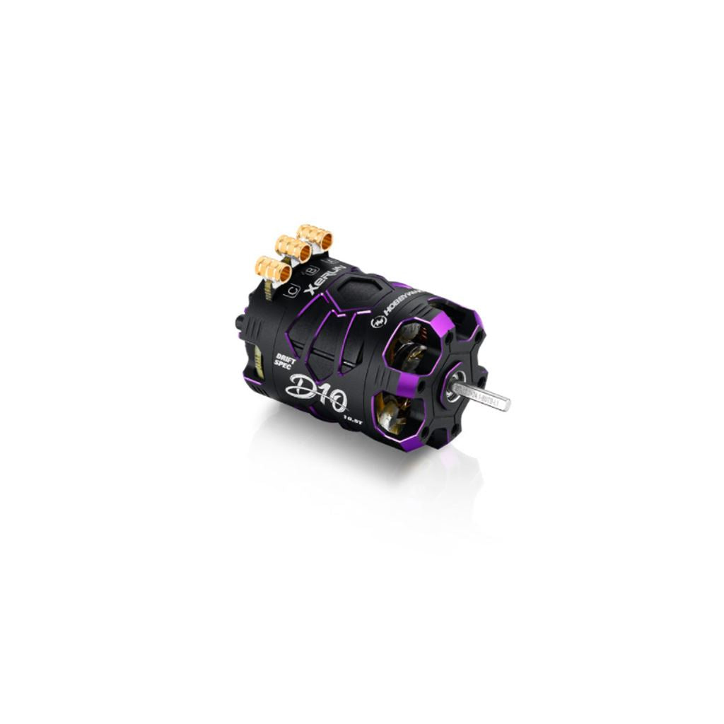 XERUN - D10 - 10.5T - Purple - BL - Motor
