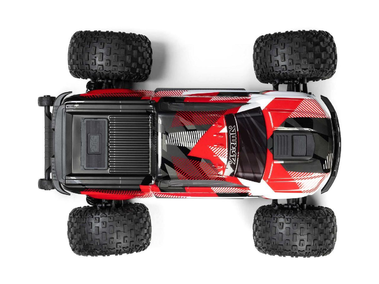Arrma 1/10 Granite 223S Dsc 4X4 Rtr Brushless Monster Truck, Red