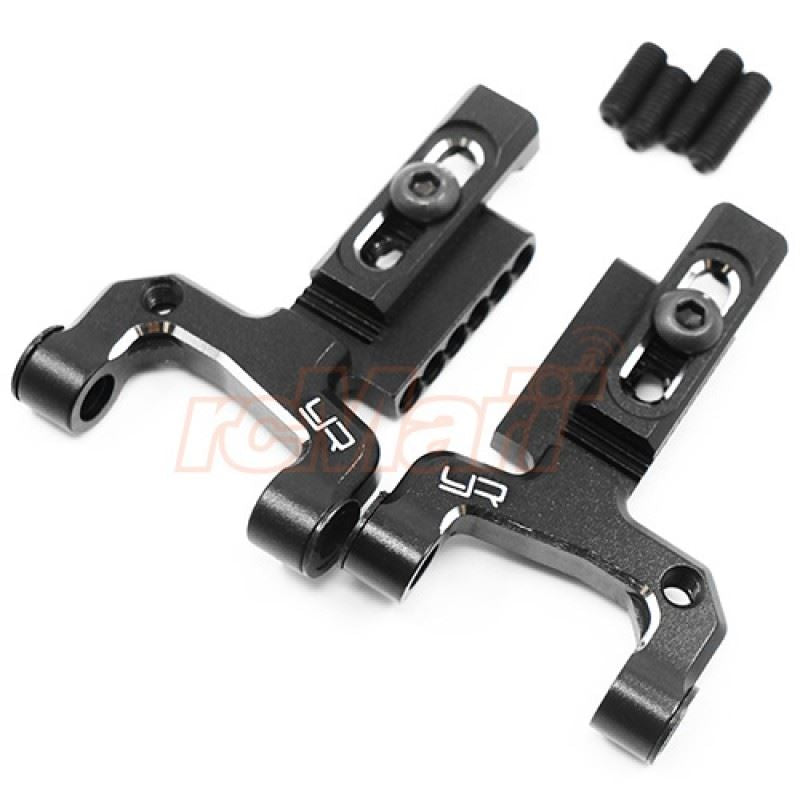 Yeah Racing Aluminum Trackwidth Adjustable Low Profile Front Suspension Arm For Yokomo YD2 YD2S YD2TC Black