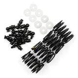 Yeah Racing Aluminum Big Bore Go 50mm Damper Set 4pcs for 1/10 RC Touring Car Red