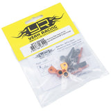 Yeah Racing Aluminum Rear Upper Arm for Sprint 2 RWD Drift SPT2-S04 Orange