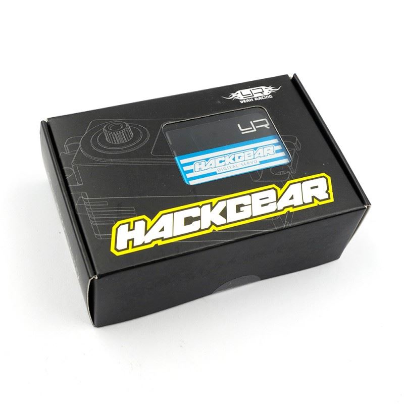 Yeah Racing Aluminium Case 10Kg Hackgear Low Profile Digital Servo For 1/10 Rc (Tamiya Hpi Kyosho)