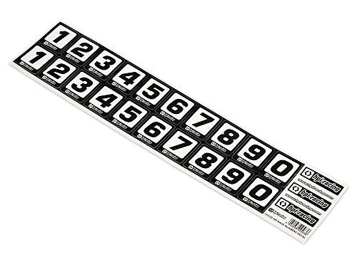 HPI Hpi Race Numbers Decal