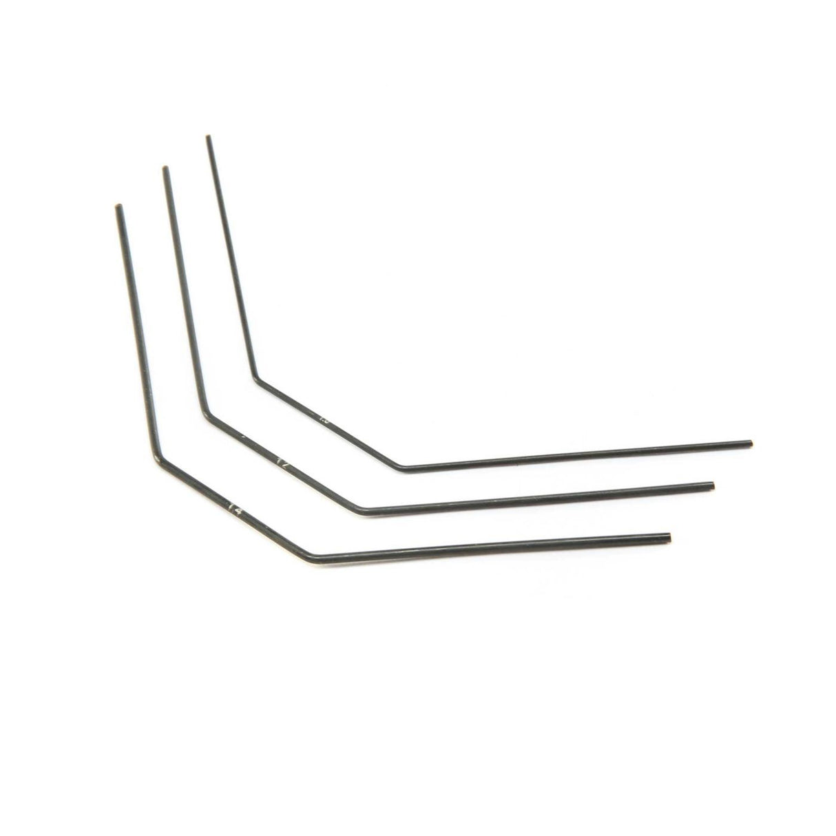 TLR Sway Bar Set, 1.0/1.2/1.4mm (3): 22X-4